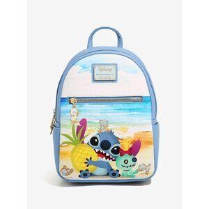 Loungefly Disney Lilo & Stitch Beach Day with Scrump Mini Backpack